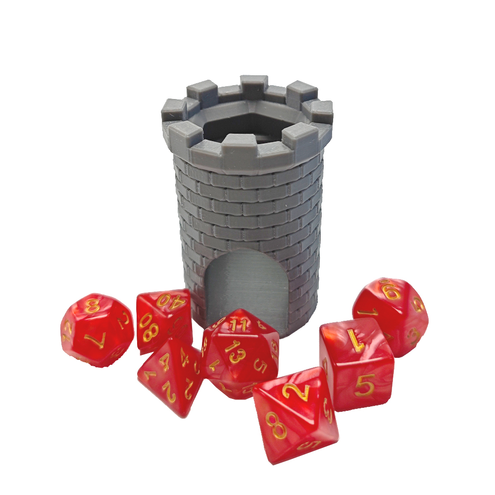 Board Game Catan - DND Mini Dice Medieval Tower Twister