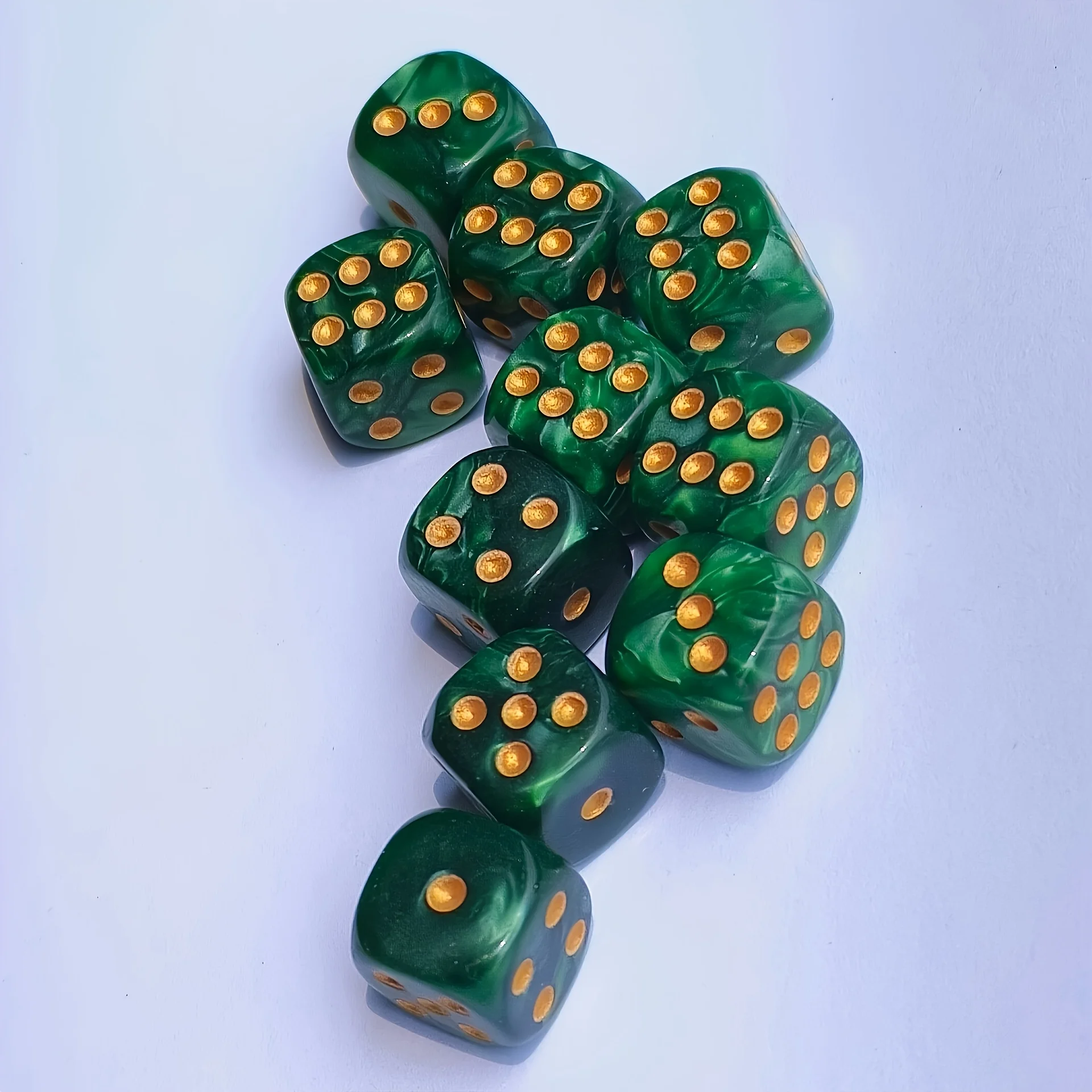 Board Game Live - 10 Pezzi Dadi D6 con Effetto