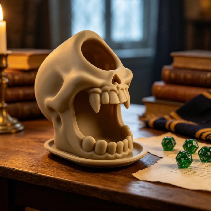 Board Game Catan - Dadi a forma di teschio spaventoso
