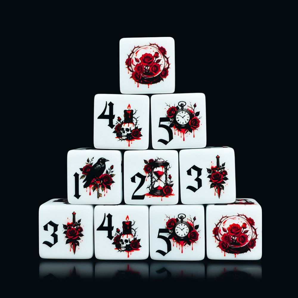 Set di 12 Dadi Acrilici D6 da  - Board Game Live recensione e prezzo