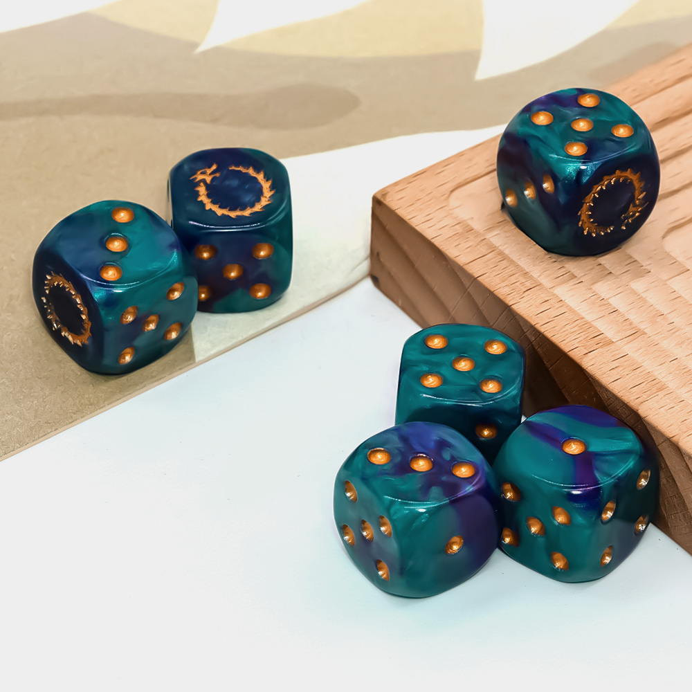 Set di 6 Dadi Poliedrici D6 co - Board Game Live recensione e prezzo